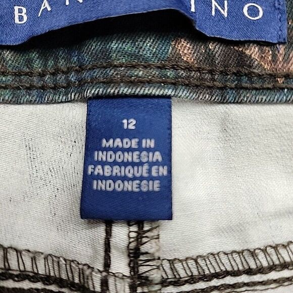 Bandolino Women's Skinny Jeans - Floral Pattern - Picture 6 of 12